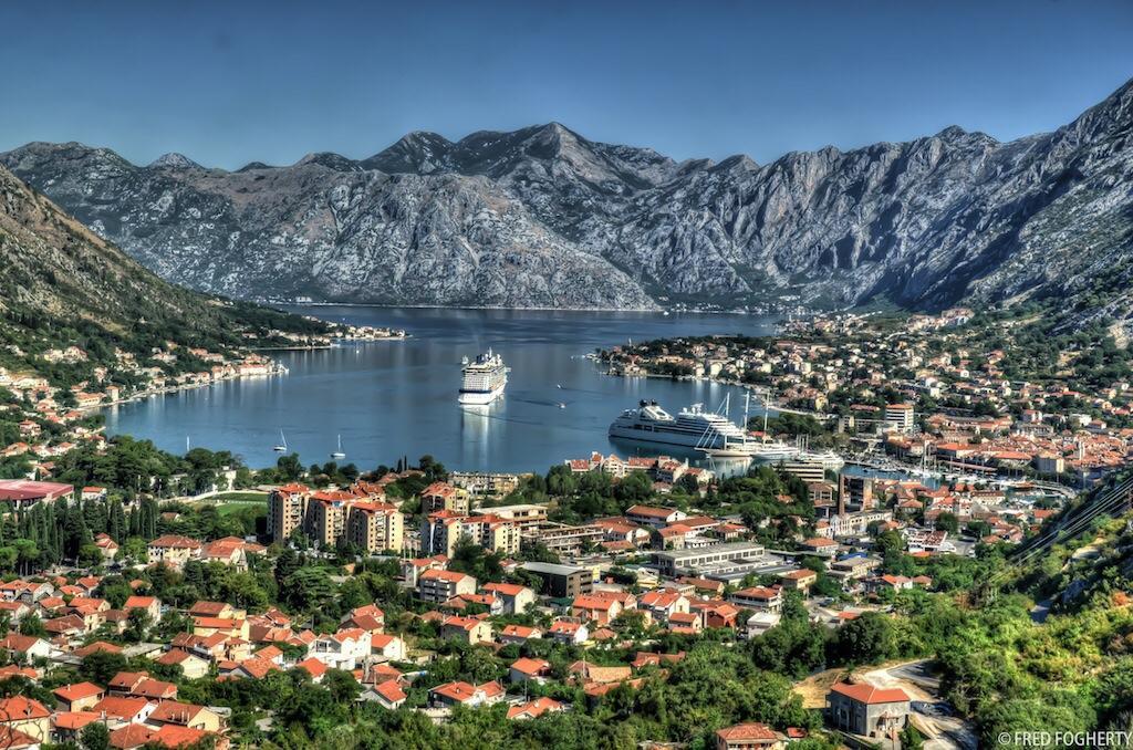 Alisa Sea View Apartment Prcanj Kotor Luaran gambar