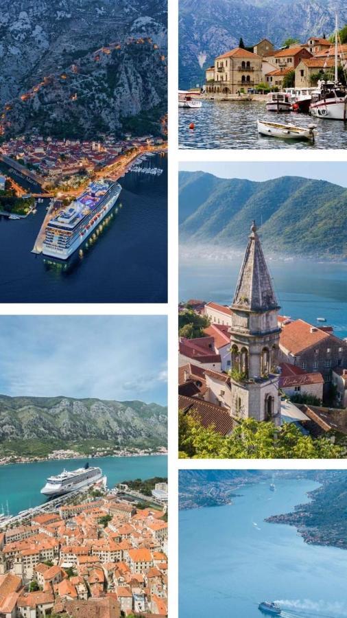 Alisa Sea View Apartment Prcanj Kotor Luaran gambar